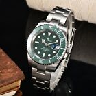 Dwayne Campbell NH35 Automatic Stainless Men Watch Sapphire 100M Waterproof Dive