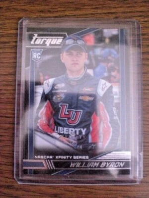 William Byron 2017 Pannini ROOKIE card Torque #51 Liberty University - Image 1 of 2