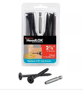 NEU!! HeadLOK 2-7/8 Zoll Strukturelle Holzschraube (12 Stück) - Bild 1 von 3