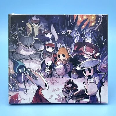 Hollow Knight Piano Collections CD Music Soundtrack + Hardcover Art Book