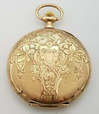Vintage Henry Watch 14K Rose Gold Switzerland THOUNE 1899 Nr. 99228 Pocket Watch