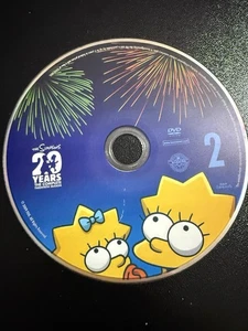 2009 20 Years of The Simpsons Disc 2 Only DVD Very Good Condition Tested - Picture 1 of 4