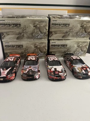 Tony Stewart Milestones 1/24 Diecast Set of 4  Action Racing 1999–2005 #20 - Image 1 of 4