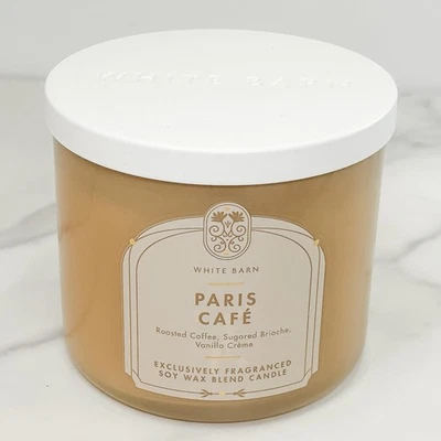 Bath & Body Works PARIS CAFE 3-Wick Candle, 14.5oz | 24-45hrs FAST SHIP! - Image 1 of 4