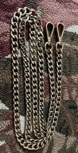 Generische goldfarbene Ersatzhandtasche Kettenglied Umhängetasche Schulterriemen 59 Zoll - Bild 1 von 5