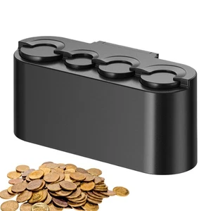 Coin Holder for Car Change Organizer Universal Storage Coin Money Dispenser - Picture 1 of 12
