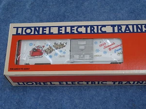 1989 Lionel 6-19908 Christmas Box Car New in Box L1612 - Picture 1 of 2