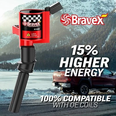 Ignition Coil Pack For Ford F150 Expedition 2000 2001 2002-2004 4.6/5.4L 8 DG508 - Изображение 1 из 4