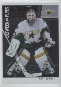 2002 ITG Be A Player Between the Pipes Silver Missing Serial Number Ron Tugnutt