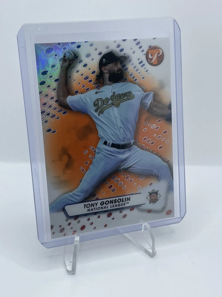 2023 Topps Pristine Orange Pristine Refractor #295 Tony Gonsolin /25 - Image 1 of 1