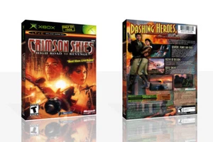 - Crimson Skies High Road To Revenge Xbox Game Case Box + Cover Art Work - Picture 1 of 1