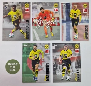 Dortmund Topps International 2023 24 - Stars BVB alle 5 Base Duranville RC etc - Picture 1 of 1