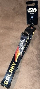 STAR WARS DOG COLLAR M 12.9”-20.5” BEST DOG IN THE GALAXY DISNEY - Picture 1 of 3