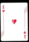 1 X Playing Card Luke Wadey Mono Xero R   Ace Of Hearts Zt10