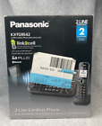 Panasonic KX-TG9542B Bluetooth DECT 6.0 w/2 Handsets Cordless Phone New Open Box