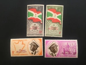 ICOLLECTZONE Burundi 47-50 VF NH - Picture 1 of 1