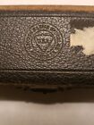 TINY BAUSCH & LOMB MICROSCOPE LENS  ? WOOD CASE ROCHESTER N.Y. 3 INCHES