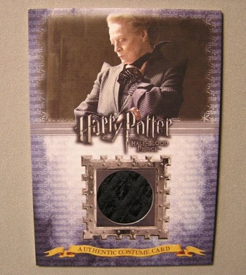 Harry Potter-Maggie Smith-Minerva McGonagall-HBP-Screen Used-Relic-Costume Card - Image 1 of 2
