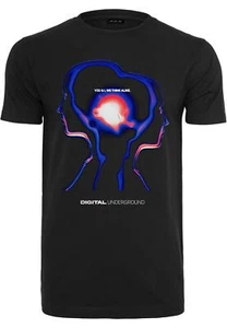 MisterTee T-Shirt Tee Jersey Digital Underground Baumwolle Motiv Denken Print - Picture 1 of 5