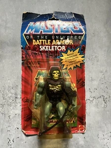1983 Mattel Masters of the Universe Battle Armor Skeletor - BOX DAMAGED. SEALED - Picture 1 of 3