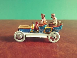 Scarce 1910's Meier Tin Penny toy Tonneau Touring Car Limousine Tinplate - Picture 1 of 8