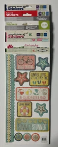 We R Memory Keepers Embossible Stickers-Vintage T, Love Struck, Anthologie, Yule - Picture 1 of 11