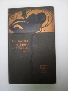 Antikes Art Deco Buch Der Verrückte von St. James, Sammlung Prochaska - Bild 1 von 8