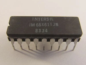 IM65X61IJN Intersil 1024 (256x4) Bit High Speed Static CMOS RAM - Picture 1 of 2