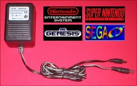 AC Adapter Power Supply for the NES Super Nintendo SNES Sega Genesis Sega CD NEW