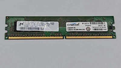 MT4HFT6464AY-667E1-1 Micron Technology 512Mb 667Mhz DDR2 1Rx16 - Image 1 of 2