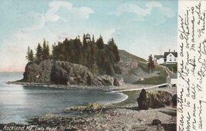 Vintage Postcard Monhegan, Maine, White Head, 1911 - Picture 1 of 2