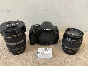 Canon EOS 600D DSLR Camera + EF-S 18-55mm Lens + EF-S 10-22mm Lens - Picture 1 of 20