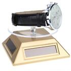 037 Solar Showcase Portable for Watch Phone Jewelry Display Stand (Gold)