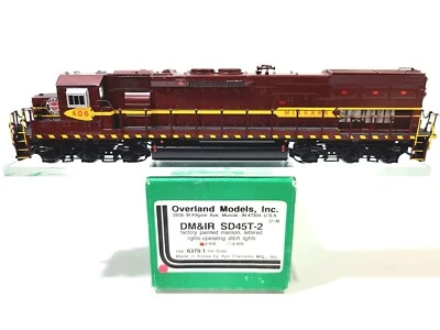 Overland OMI DM&IR SD45T-2 Duluth Missabe Iron Range #406 HO Brass #6379.1 DCC - Image 1 of 4