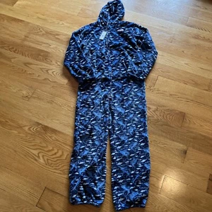 Vineyard Vines Boys XL (18) High Pile Hooded One Piece Summer Evenings - Picture 1 of 10