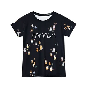 Kamala Cat Letters Cat Lady Cat Print t Shirt Kamala Harris - Picture 1 of 50