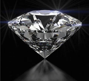 Round Brilliant Cut IGI Certified 4.42 Ct Lab Grown CVD Diamond F Color VS2 -V3 - Picture 1 of 13
