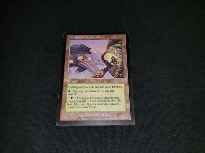 MTG 1x Urza's Legacy land HP Italian MISPRINT Treetop Village - ships w/ trackin - Image 1 of 2