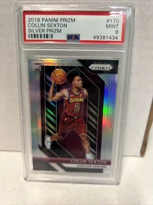 Collin Sexton 2018 Panini Prizm #170 Cavaliers RC rookie silver prizm PSA 9 I0 - Picture 1 of 3