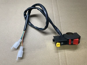 NEW MOTORBIKE MOTORCYCLE KILL SWITCH STOP BUTTON CUT OFF ELECTRIC START PIT BIKE - Picture 1 of 1