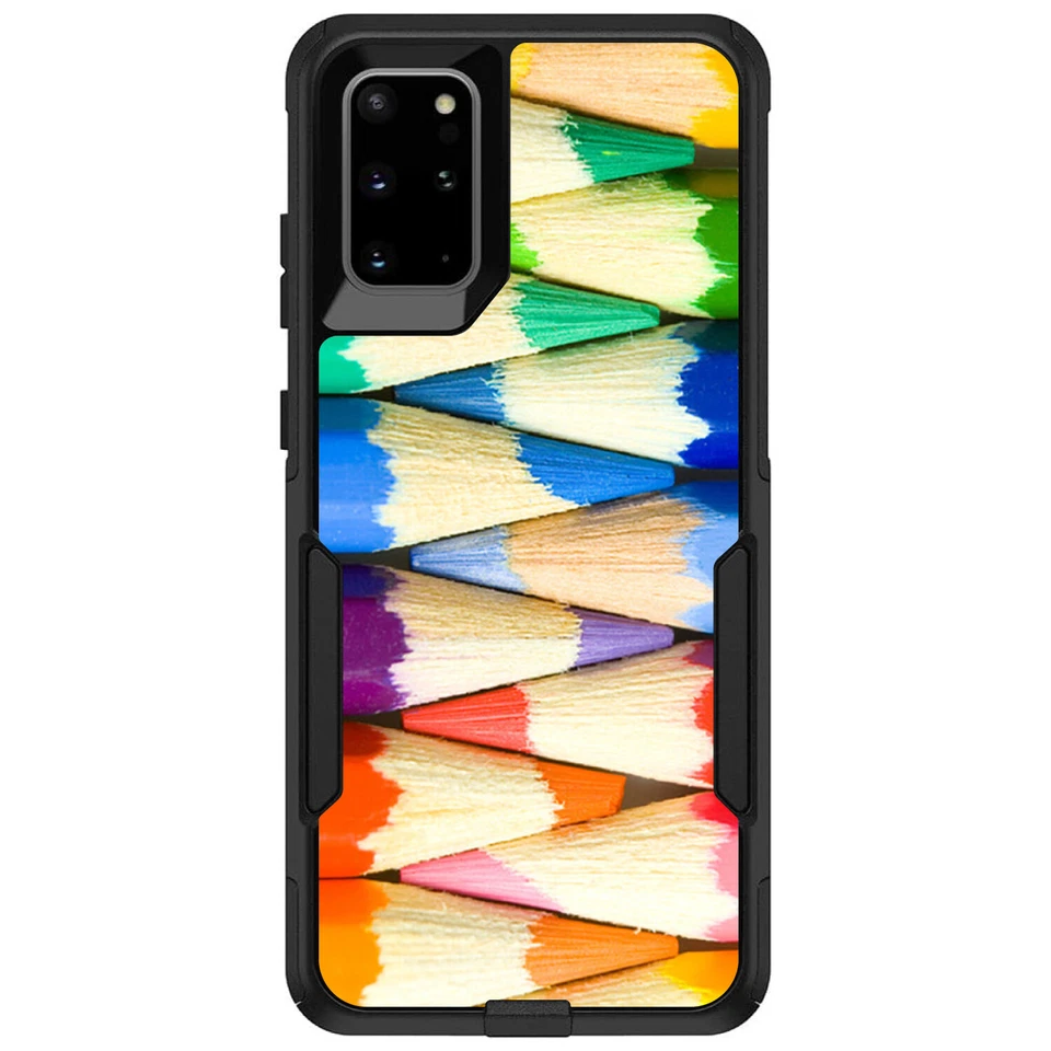 Lápices de colores arco iris OtterBox Commuter para Galaxy S (elige modelo) Foto 1 de 1