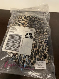 Amoureuse Bra 46B Style 0445-0 46283 Roamans Camisole Leopard Print - Picture 1 of 2