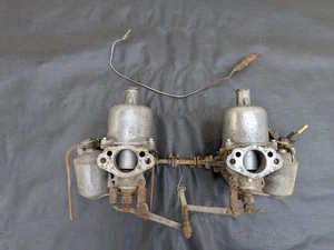 MG MGA Original SU H4 Carburetor Set - Picture 1 of 16