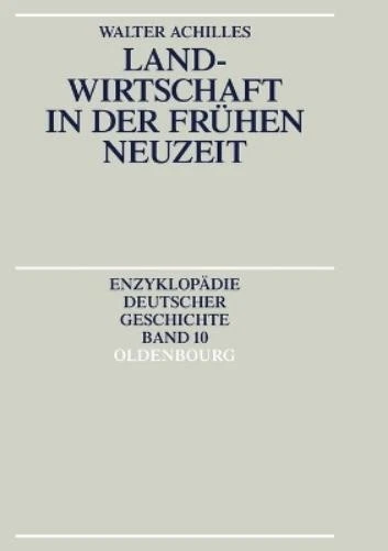 Walter Achilles Landwirtschaft in Der Fruhen Neuzeit (Paperback) - Image 1 of 1