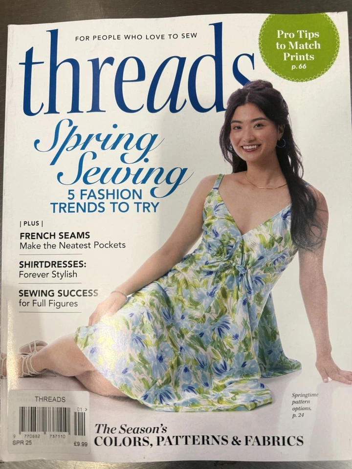 Threads magazine Spring 2025 Spring sewing: 5 Fashion trends to try - Image 1 of 1