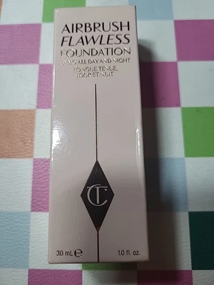 Charlotte Tilbury Airbrush Flawless Foundation, 5.5 Neutral 1 oz AUTHENTIC - Image 1 of 4