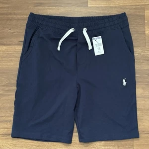 Polo Ralph Lauren Men’s Supreme Comfort Sleep Shorts Size Medium Navy Blue NWT - Picture 1 of 7