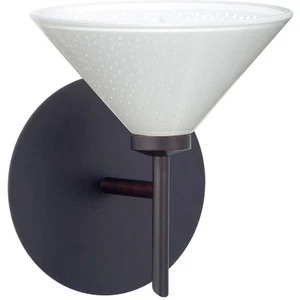 Besa Lighting 1SW-282453-LED-BR Kona Wall Sconce Bronze - Picture 1 of 2
