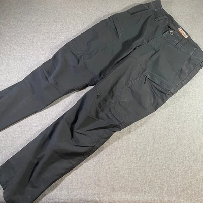 Pantalones cargo 5.11 tácticos para hombre negros Apex talla 33x32 Ripstop trabajo utilitario Foto 1 de 4