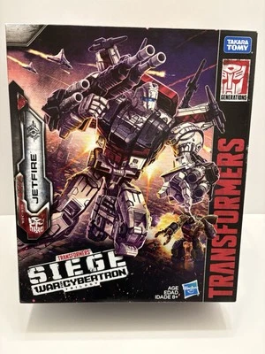 Figura de acción Hasbro Transformers WFC Commander Jetfire - WFC-S28 Foto 1 de 4